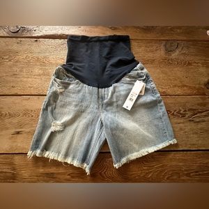 Joe’s Jeans maternity jean shorts